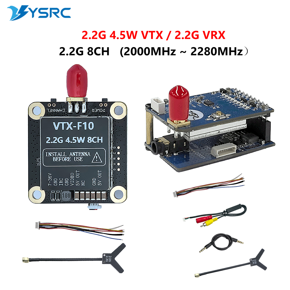 Vtx Video Transmitter - 2.0-2.2G 4.5W VTX 8CH FPV เครื่องส่งสัญญาณวิดีโอ