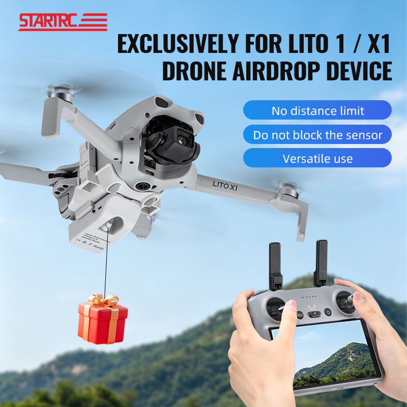 Drone Dji Rc N1 - ระบบปล่อยสัมภาระทางอากาศ 12 กม. สำหรับโดรน DJI Lito