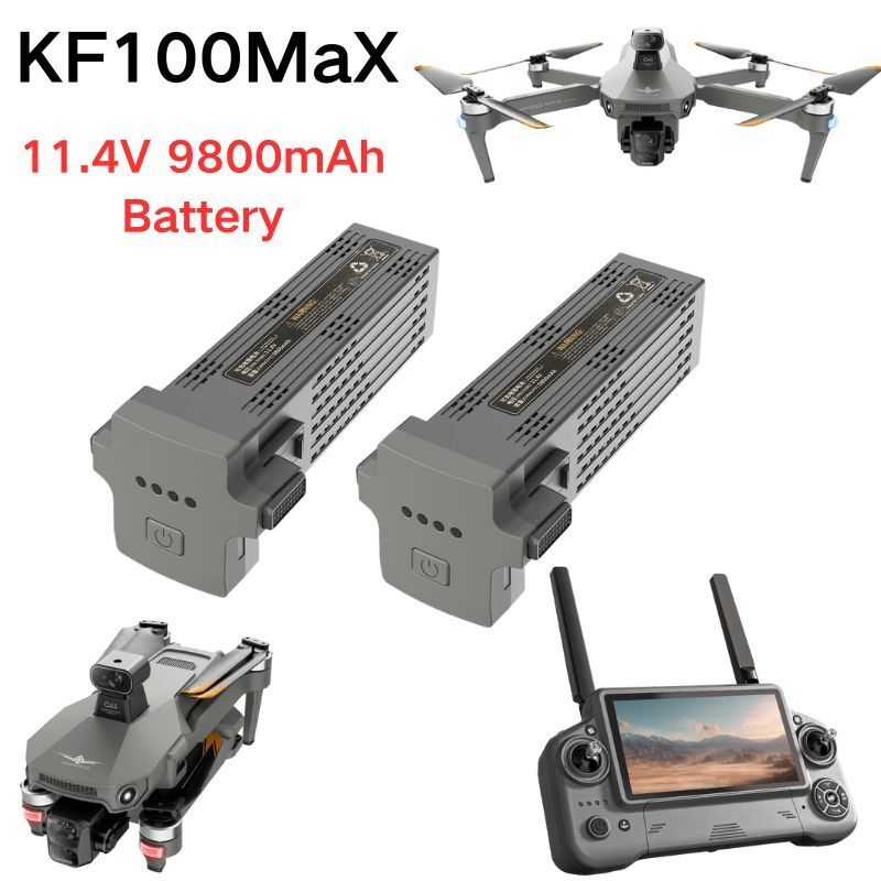 Drone Rcs - KF100 MAX RC Drone แบตเตอรี่เดิม 11.4V