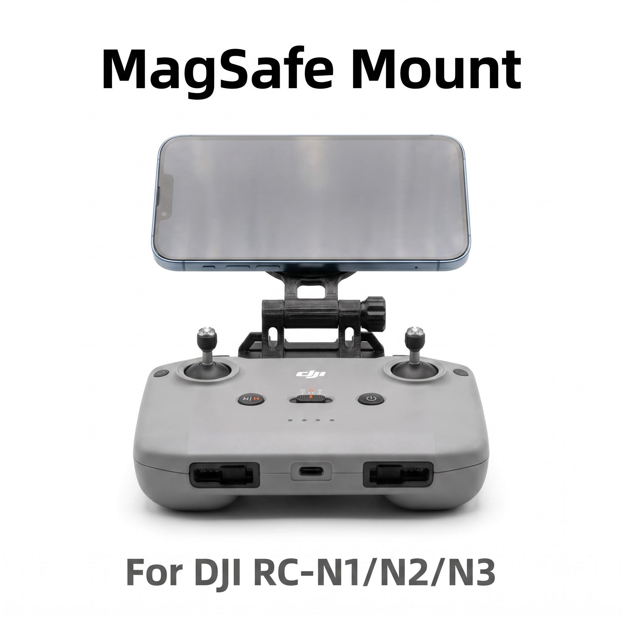 Drone Dji Rc N1 - ที่วางโทรศัพท์แม่เหล็กแบบพับได้สำหรับ DJI RC-N1/RC-N2/RC-N3 รีโมทคอนโทรล, ดีไซน์บานพับปรับได้ ตัวควบคุมโดรน