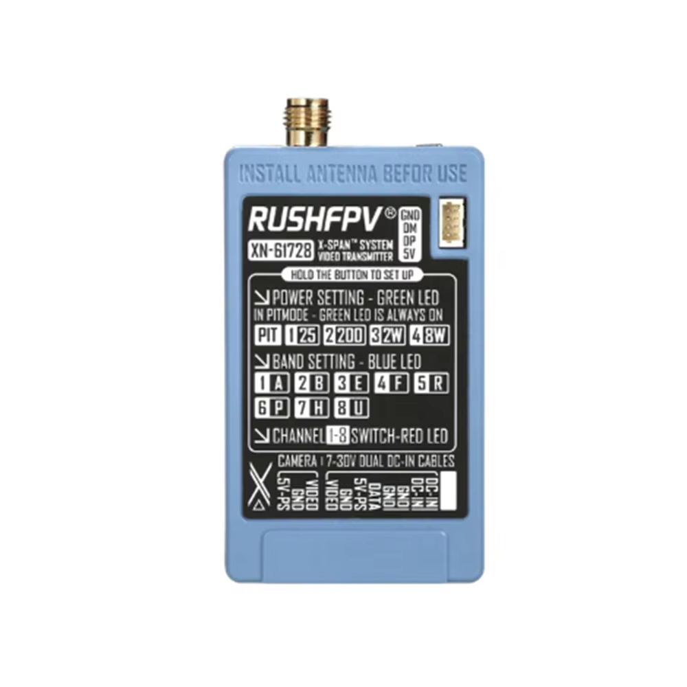 RUSHFPV 6.1‑7.2G 8W X61728 VTX - Drone Rc Remote Control บทวิจารณ์และราคา