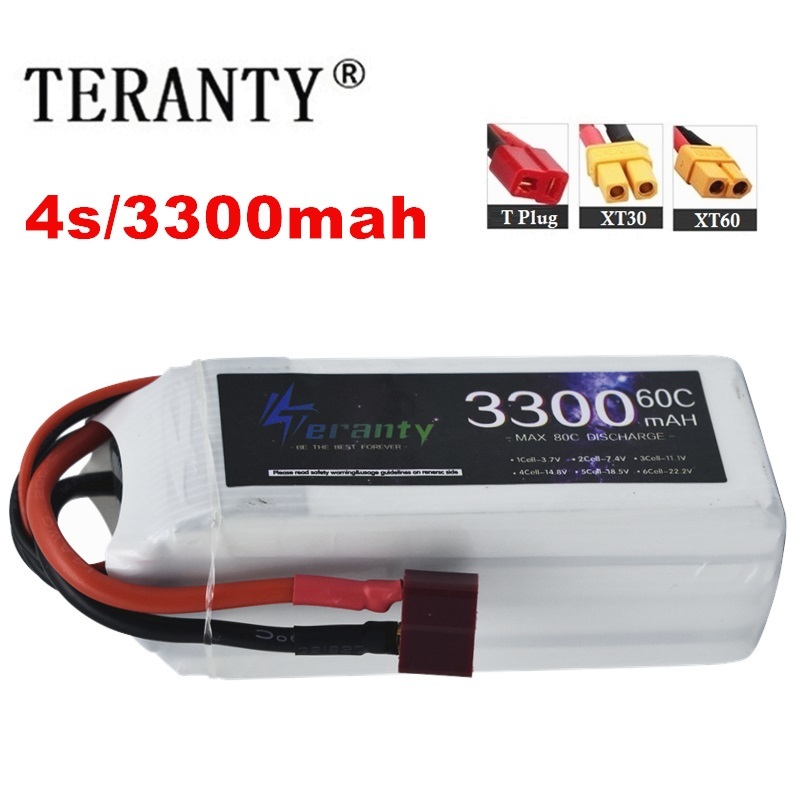 Lipo แบตเตอรี่แบบชาร์จไฟได้4S  - Drone Rc Link บทวิจารณ์และราคา
