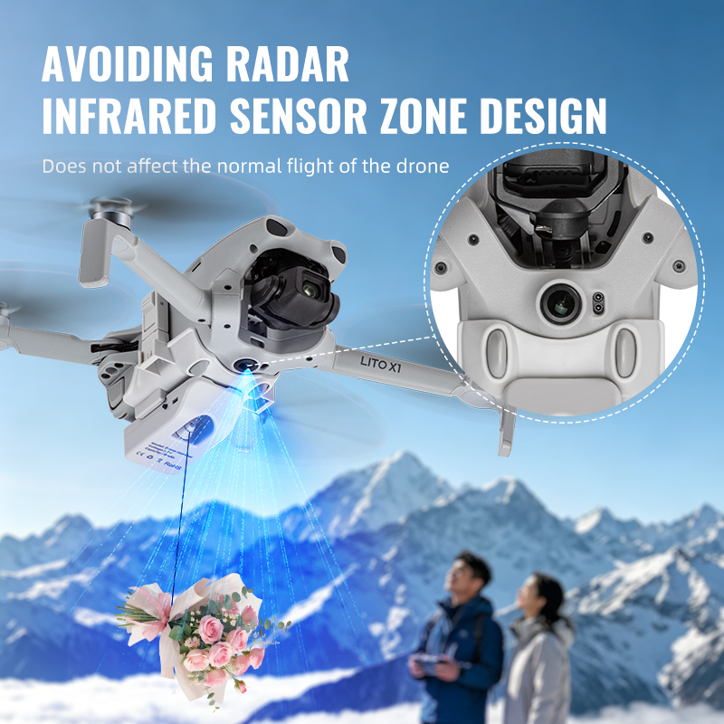 ระบบปล่อยสัมภาระทางอากาศ 12 กม - Drone Dji Rc N1 บทวิจารณ์และราคา