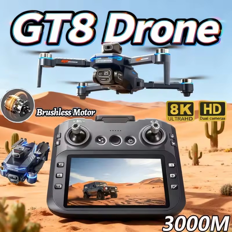 โดรนรุ่นใหม่ GT8 ปี 2026 กล้อง - Drone Gt8 Rc บทวิจารณ์และราคา