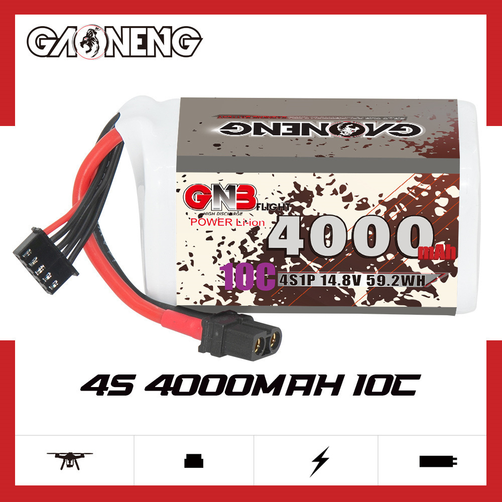 GNB 4000mAh 4S 14.8V 10C 20C พ - Drone Rc Link บทวิจารณ์และราคา