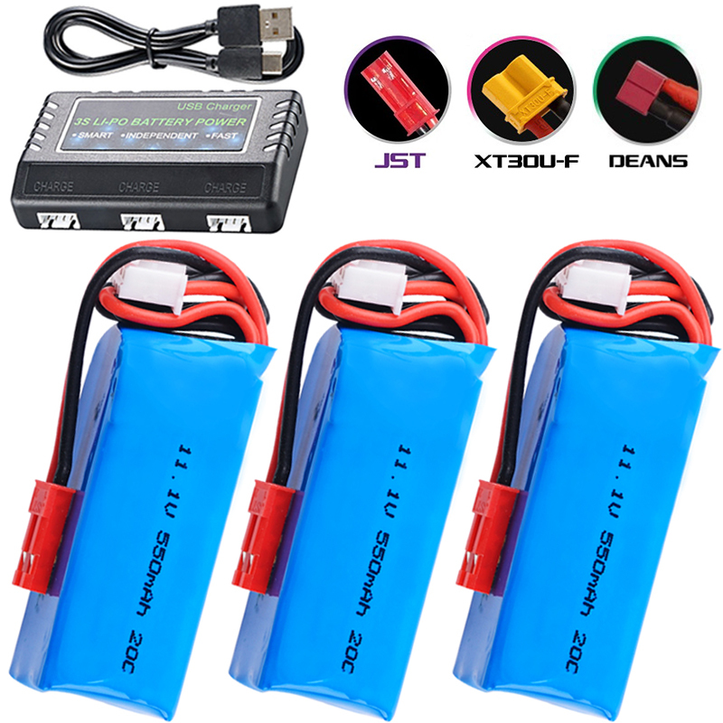 แบตเตอรี่ Lipo 11.1V 550mAh สำ - Drone Zll Rc บทวิจารณ์และราคา