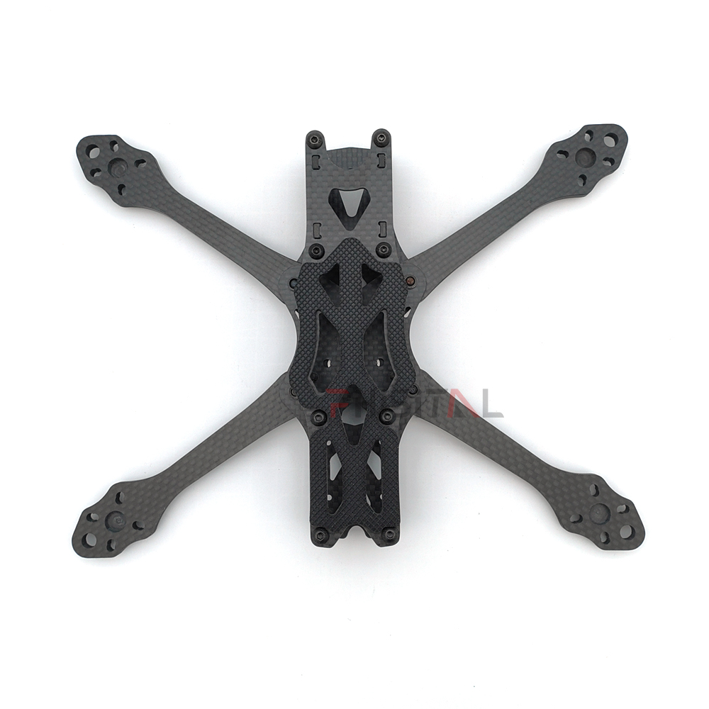ชุดโครงควอดคอปเตอร์คาร์บอนไฟเบ - Quadcopter Frame บทวิจารณ์และราคา