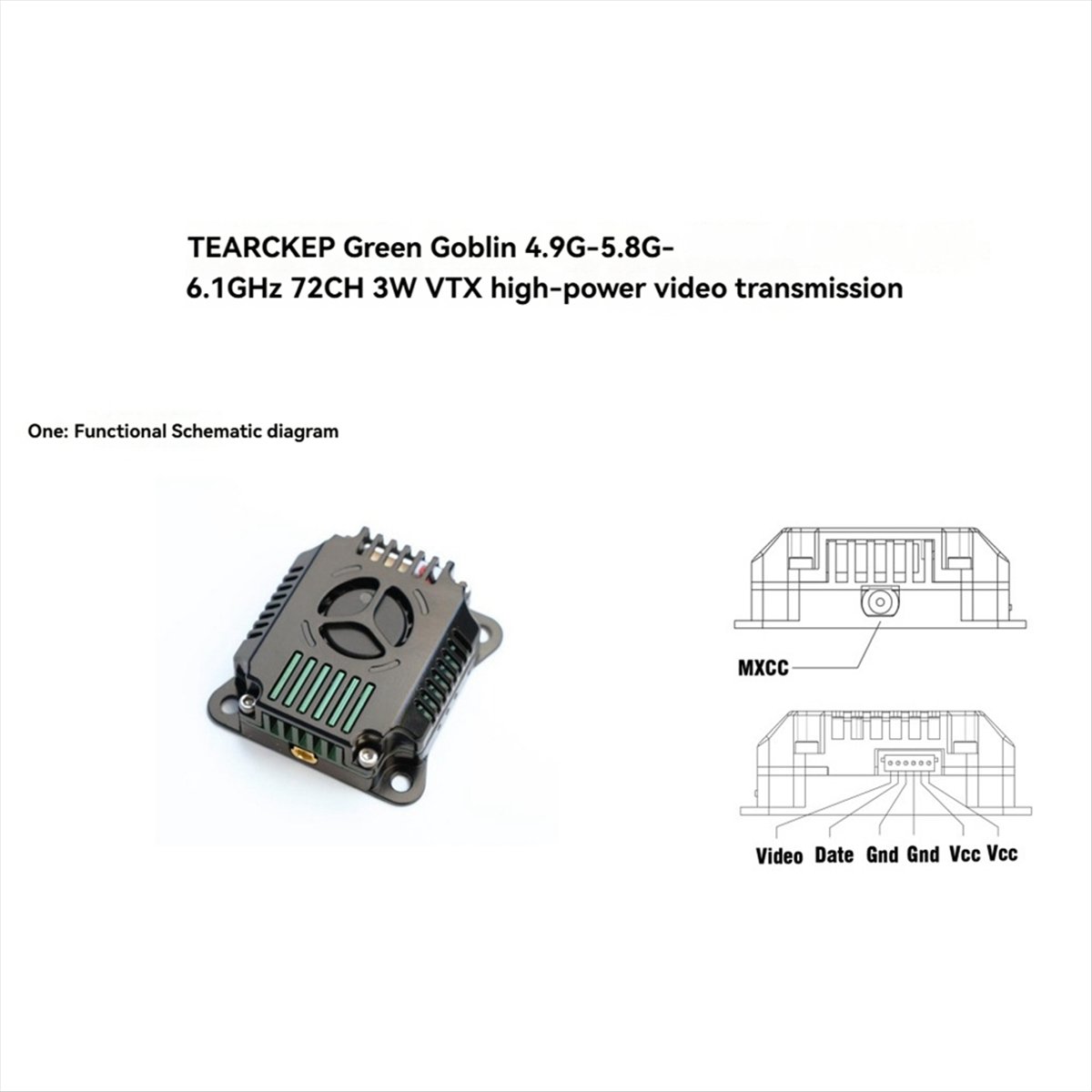 เครื่องส่งสัญญาณวิดีโอแบบอนาล็ - Vtx Video Transmitter บทวิจารณ์และราคา