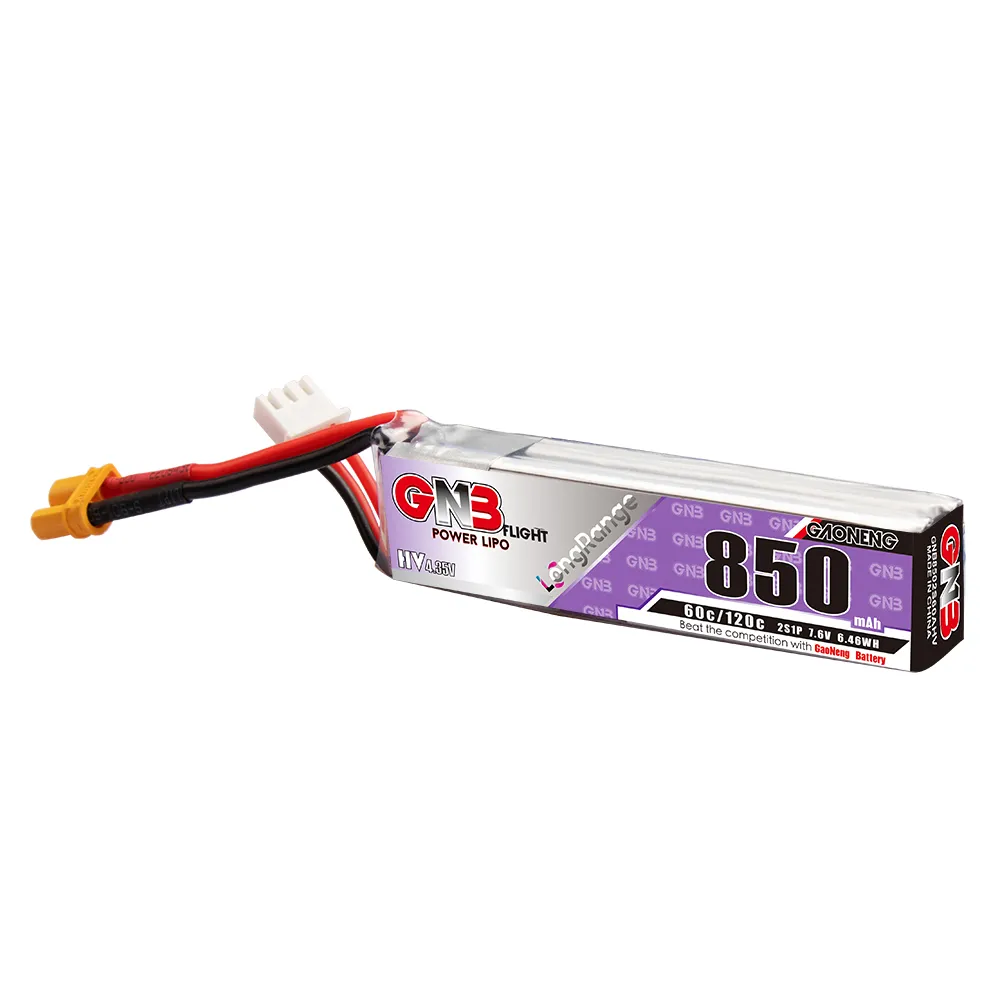 แบตเตอรี่ GAONENG GNB LiPo 850 - Drone Rc Link บทวิจารณ์และราคา