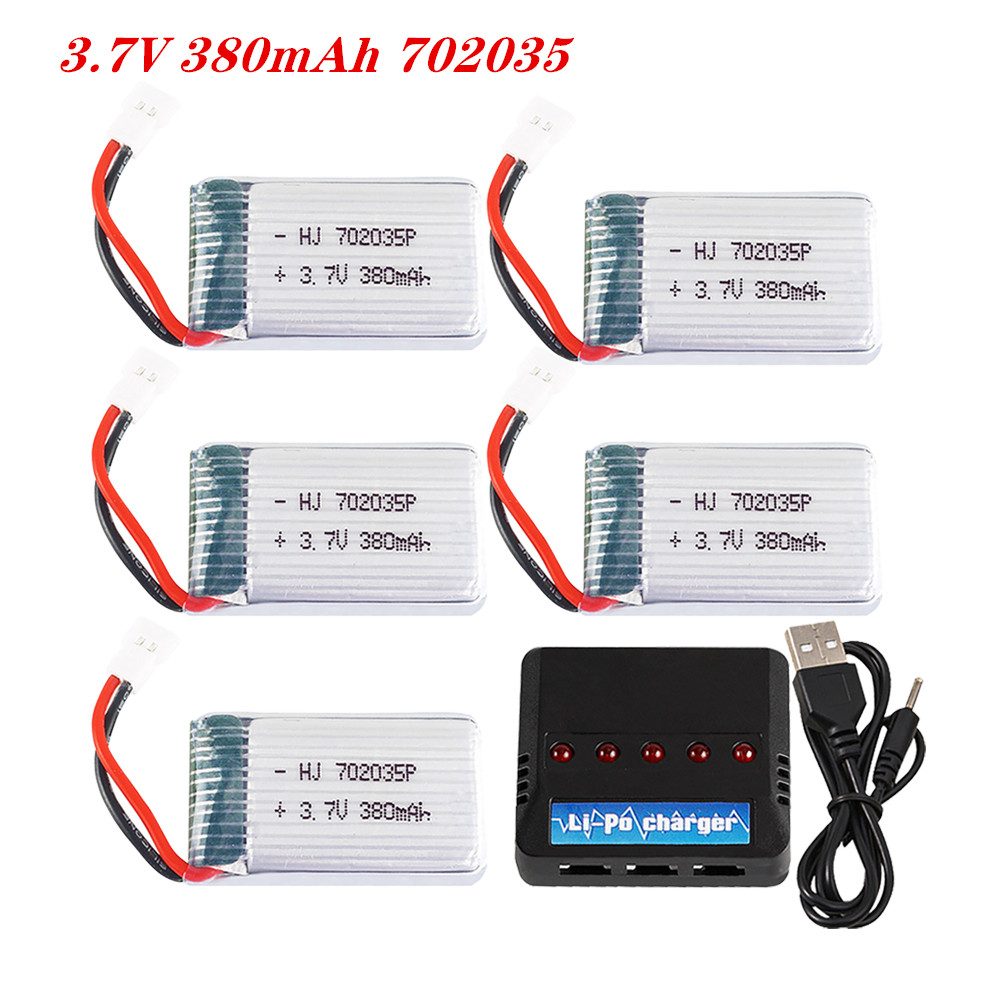 3.7V 380Mah 702035 Lipo แบตเตอ - Lipo Battery Charger บทวิจารณ์และราคา
