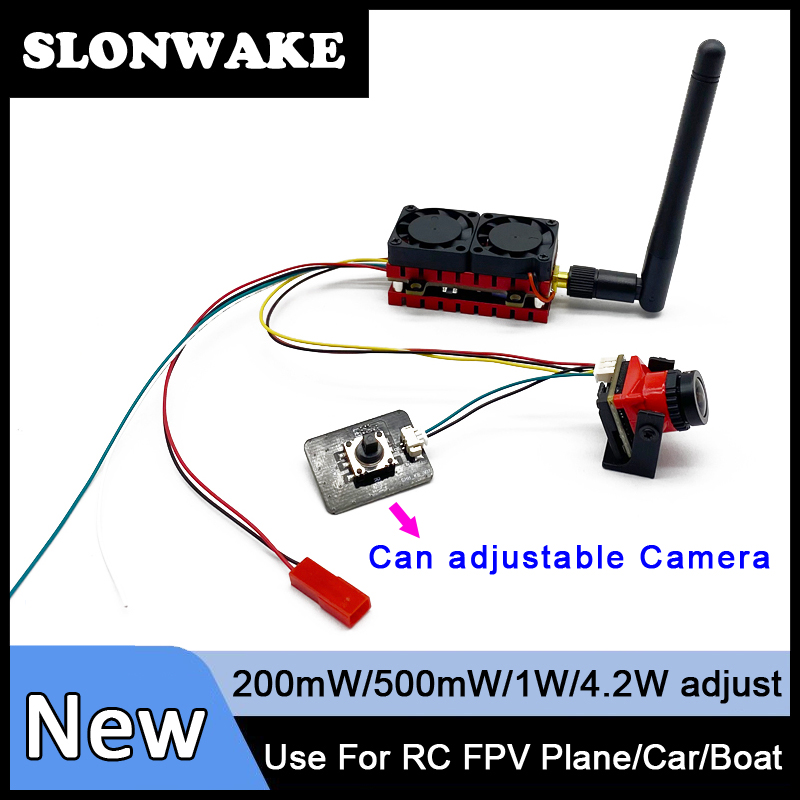 SLONWAKE 5.8G 48CH 4.2W VTX เค - Vtx Video Transmitter บทวิจารณ์และราคา