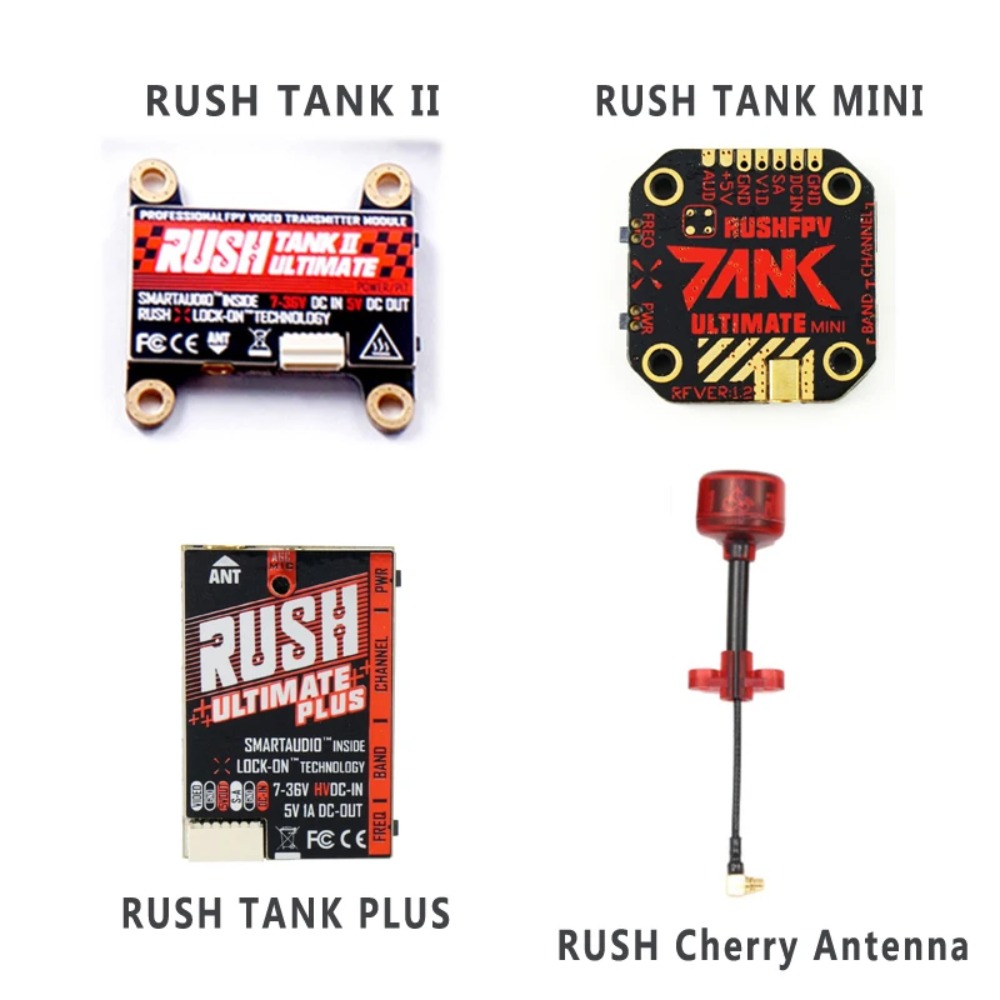 RUSH TANK Ultimate II/Mini/PLU - Vtx Video Transmitter บทวิจารณ์และราคา