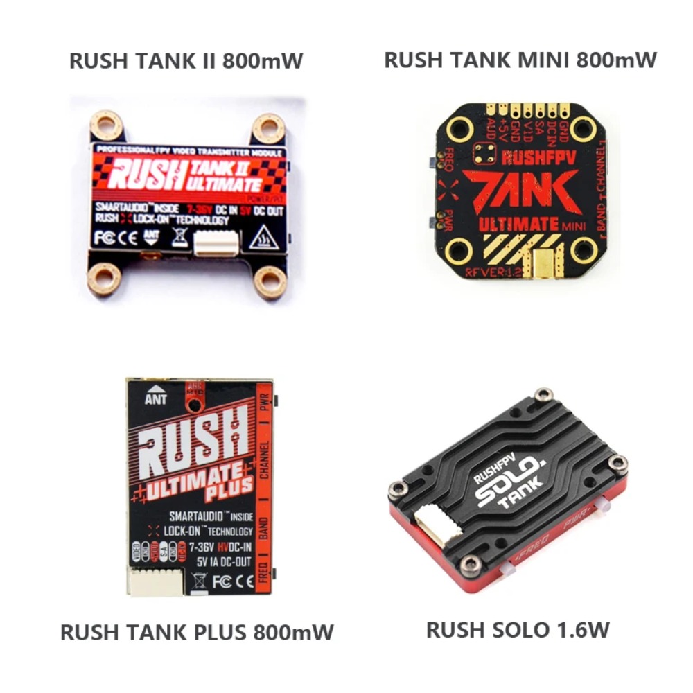 RUSH TANK Ultimate II/Mini/PLU - Vtx Video Transmitter บทวิจารณ์และราคา