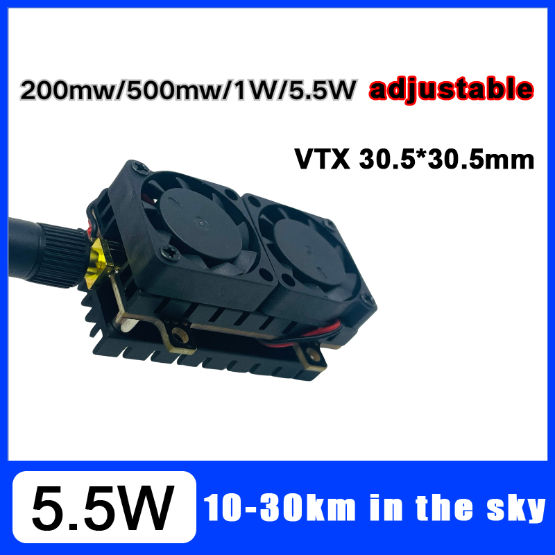 ยาว 5.8GHz 5.5W เครื่องส่งสัญญ - Vtx Video Transmitter บทวิจารณ์และราคา