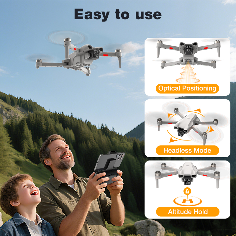 โดรนรุ่นใหม่ L017 Pro Brushles - Drone Rc Pro บทวิจารณ์และราคา