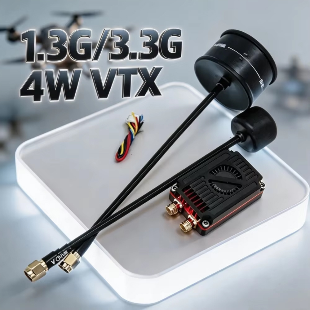 Rushfpv Rush 1.3G/3.3G 4W 7-30 - Vtx Video Transmitter บทวิจารณ์และราคา