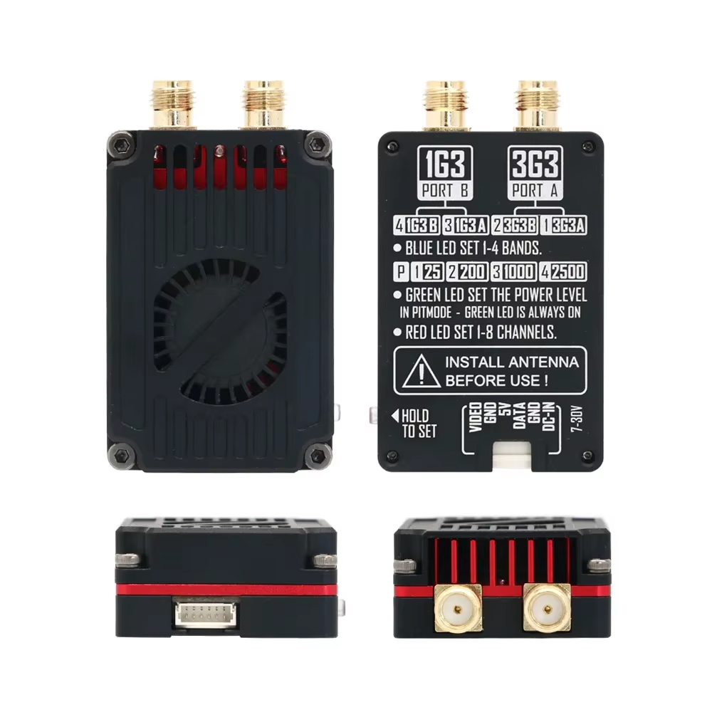 Rushfpv Rush 1.3G/3.3G 4W 7-30 - Vtx Video Transmitter บทวิจารณ์และราคา