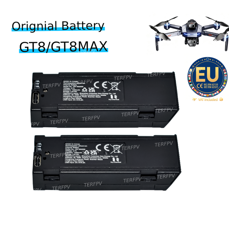 แบตเตอรี่โดรน GT8 ของแท้ สำหรั - Drone Gt8 Rc บทวิจารณ์และราคา